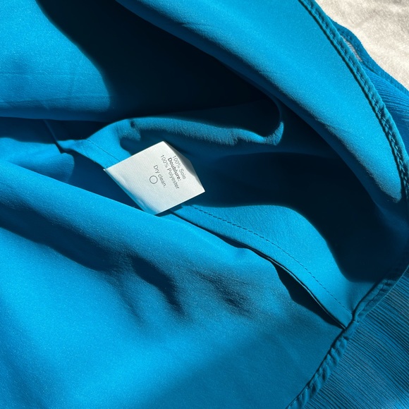 STUNNING NWT J Crew Matisse Blue silk chiffon strapless gown size 0 - Picture 11 of 15